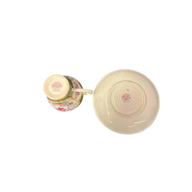 Vintage Royal Grafton Canton Tea Set - 14 Pieces For Sale - Image 12 of 12