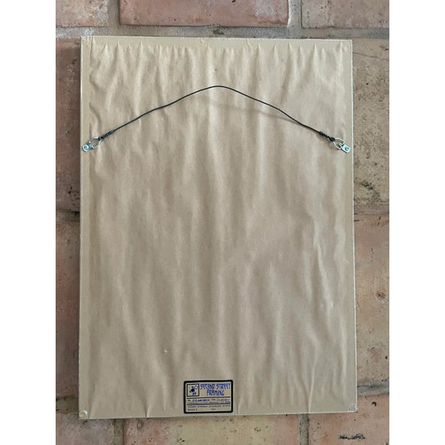 Vintage Henry Bradbury Fern Print, Framed For Sale - Image 9 of 12