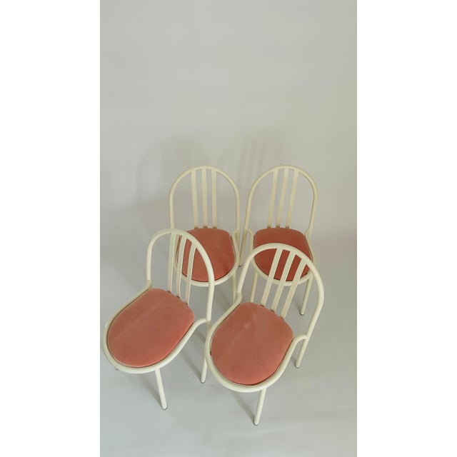Chairs by Robert Mallet Stevens, 1980s, Set of 4, in Good conditions. Designed 1980 to 1989