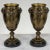 Pair of 19th Century French Napoleon III Period Bronze & Brass Urns For Sale - Image 12 of 13