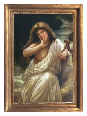Giulio Di Sotto, Vestale, Italy, 2011, Oil on Canvas, Framed
