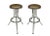 Charles Hollis Jones Lucite Barstools - A Pair For Sale