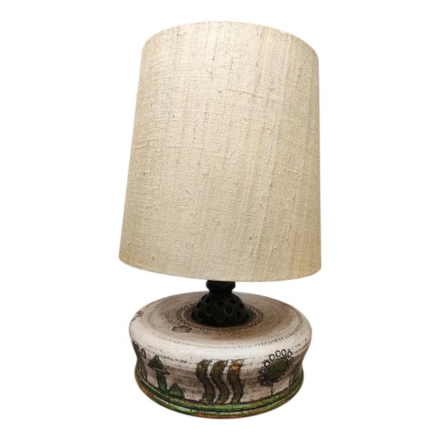 Large Vintage Ceramic Table Lamp, 1960s For Sale