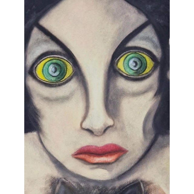 Alberto Sassi, Untitled, 1970, Painting on Cardboard For Sale - Image 3 of 8