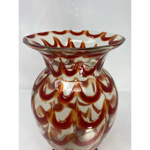 Vintage Czech Vase For Sale - Image 4 of 5