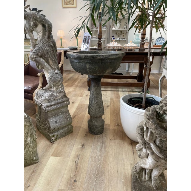 17th Century Early Italian Marble Font or Fountain or Birdbath, 17th Century For Sale - Image 5 of 7