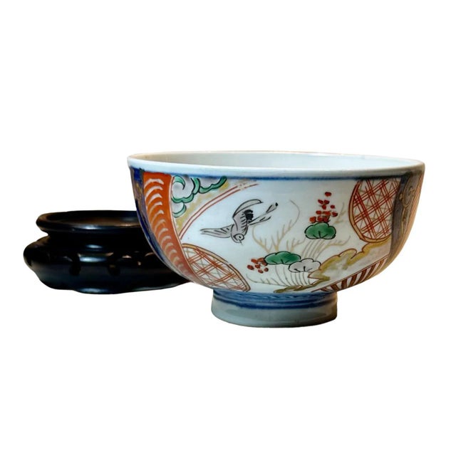 Japanese 19th Century Japanese Imari Rice Bowl For Sale - Image 3 of 8