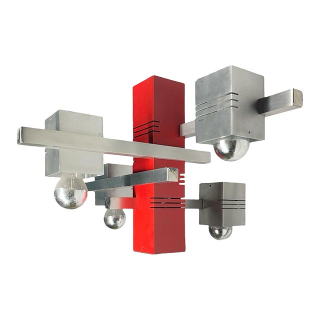 1970s Mid Century Modern Scilari Chandelier For Sale