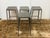Design Plus Gallery presents a Set of Four Flint Counter Stools from CB2. These stools are the epitome of industrial glam....