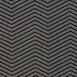Sample - Schumacher x Stephanie Seal Brown Sparre Epingle Fabric in Carbon For Sale
