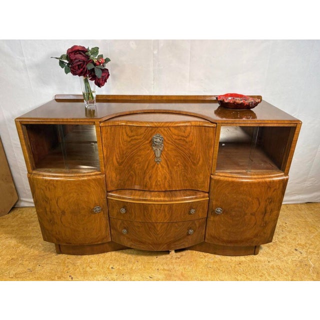 Art Deco Burr Walnut Cocktail Cabinet from Beautility, 1930-1940 For Sale - Image 17 of 18