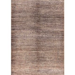 Nazmiyal Collection Abstract Pattern Salt and Pepper Color Contemporary Area Rug For Sale