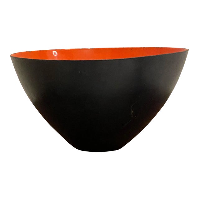 Mid Century Danish Enamel Bowl For Sale