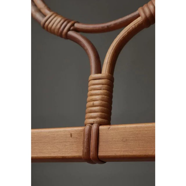 Beige Cherry and Leather Model 2238 Dining Chairs by Josef Frank for Svenskt Tenn, Sweden, 1957, Set of 4 For Sale - Image 8 of 18