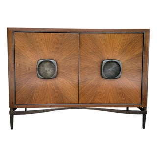 Jonathan Charles French Modern Inspired Toulouse Accent Cabinet For Sale