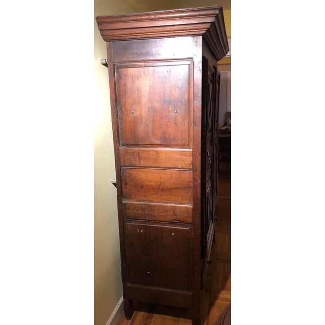 Antique French Louis Xiii Raised Croisillons Motifs Armoire Chairish