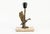 Duck Table Lamp in Bronze-Toned Metal on Travertine Base, 1970s For Sale - Image 9 of 9