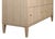 Wood Matthew Izzo Home Angus Fluted Cerused Oak Four Drawer Chest With Brass Hardware For Sale - Image 7 of 10