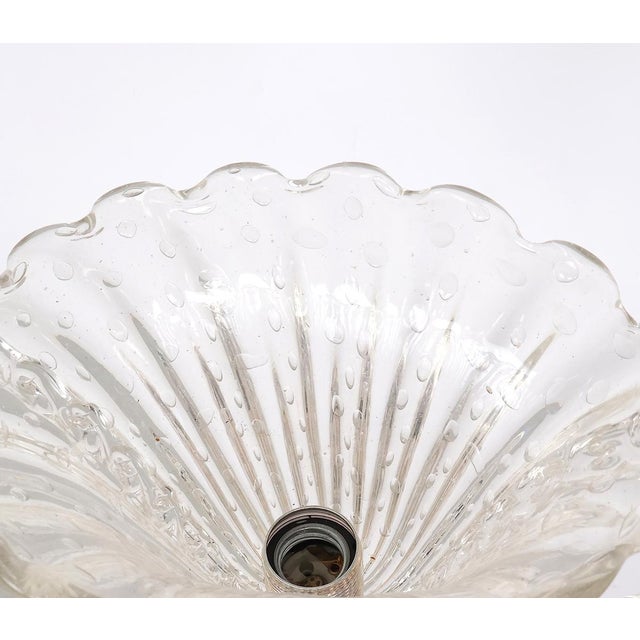 Vintage Murano Glass Pendant Lamp by Ercole Barovier for Barovier & Toso, 1940s For Sale - Image 10 of 14