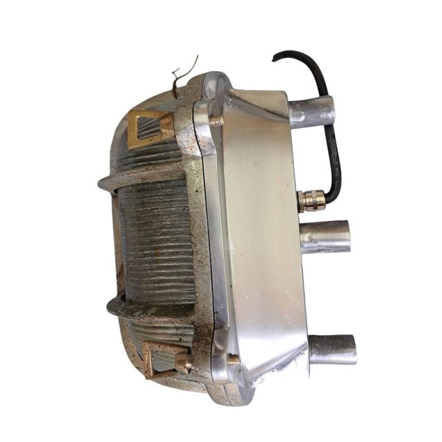 Metal Vintage Industrial Bulkhead Wall Ceiling Marine Ship Lights, 1970s, Set of 5 For Sale - Image 7 of 14