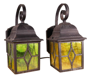 Lanterns in Metal, Set of 2