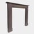 A simple yet very smart and elegant Irish Georgian fireplace in historic Bangor slate. The pilaster with double readed...