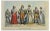 Auguste Wahlen, French Costumes at the Time of Louis XII, Lithograph, 1844 For Sale