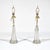 Pair of Large Crystal Table Lamps For Sale - Image 4 of 7