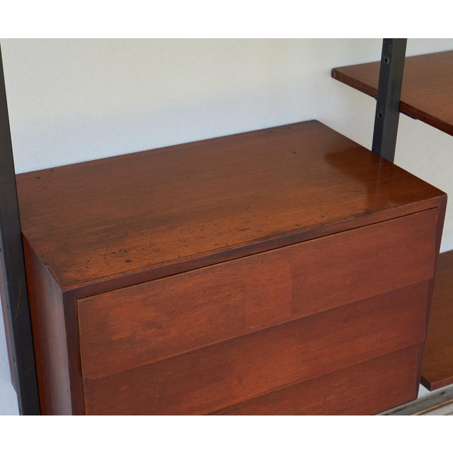 Jolly Modular Bookcase by Ebanisteria F.lli Merati, 1960s For Sale - Image 13 of 18