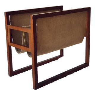 Newspaper Stand by Henning Wind Hansen for Sika Møbler, Denmark For Sale