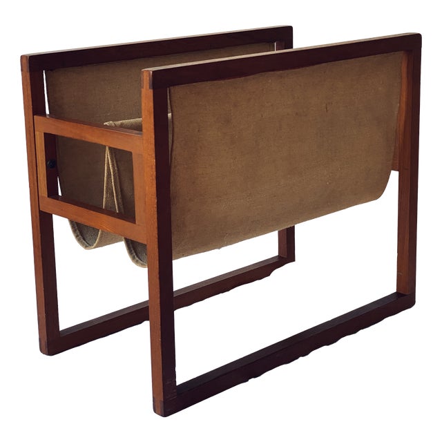 Newspaper Stand by Henning Wind Hansen for Sika Møbler, Denmark For Sale