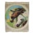 Late 19th Century Chromolithograph Three Pharaohs Horses on Fabric For Sale