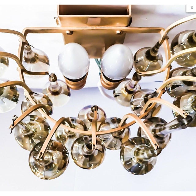 Metal Tear Drop Wall Lamps by Christoph Palme for Palwa, 1970s, Set of 2 For Sale - Image 7 of 12