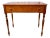 Early American Primitive Style Maple Work Side Table. For Sale
