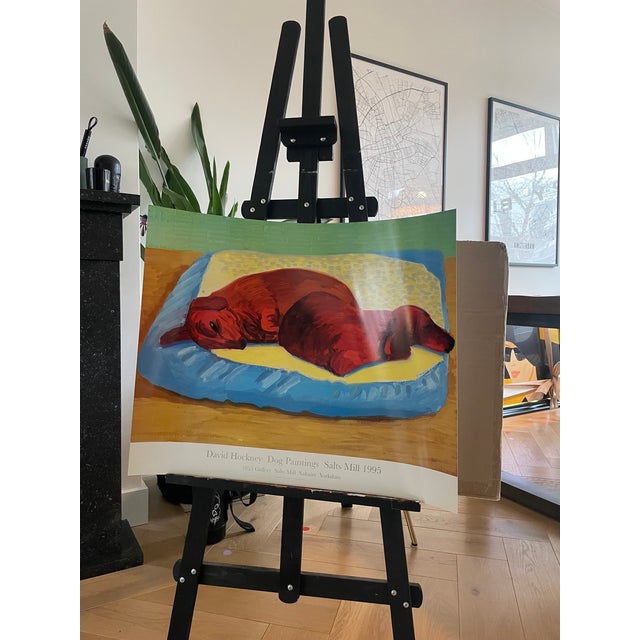 Authorized David Hockney poster printed in the UK. Created during the mid-1990s, when Hockney was deeply inspired by his...