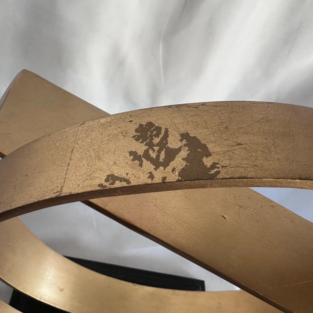 Arteriors Home Nasher Gold Lead and Iron Abstract Sculpture For Sale In New York - Image 6 of 7