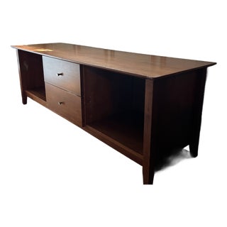 Contemporary Media Console Attributed to Ethan Allen For Sale