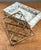 White Vintage Marble and Brass Decorative Dresser Tray For Sale - Image 8 of 12