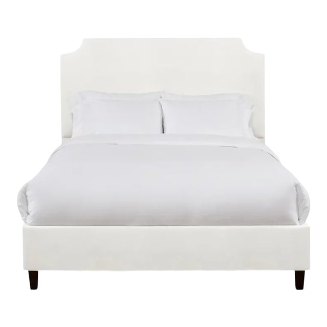 This listing is for the headboard only, and does not include the bedframe with the purchase. From Chairish's line of...