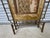 Victorian, bamboo and velvet, embroidered fire screen. People also would use them as a room partition. Called a...