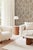 Tassel Trellis Grasscloth Wallpaper by House Party | Imperial Sand | 8 Yards For Sale - Image 4 of 11