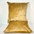 Vintage Boho Chic Contemporary Carmel Velour Striped Decorative Pillows - Set of 2. For Sale - Image 9 of 11