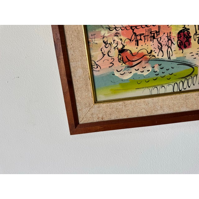 Charles Cobelle (1902–1994) Parisian Landscape Oil on Canvas Painting, Framed For Sale - Image 10 of 11