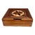 Mosaic Marquetry Decorative Box, Mixed Wood, Modern Design, Usa For Sale