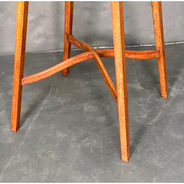 English Occasional or Side Table of Mahogany With Inlaid Octagonal Top For Sale In Austin - Image 6 of 7