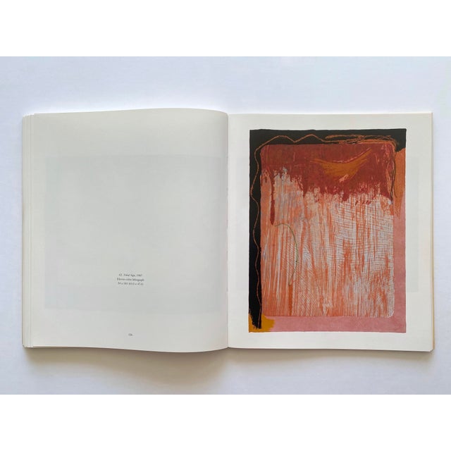 " Helen Frankenthaler : Prints " Vintage 1993 First Edition Abstract Expressionist Lithograph Print Exhibition Art Book For Sale - Image 9 of 12
