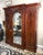 Victorian 19th Century Flamed Mahogany Triple Wardrobe With Center Mirror & Fitted Interior For Sale - Image 3 of 18