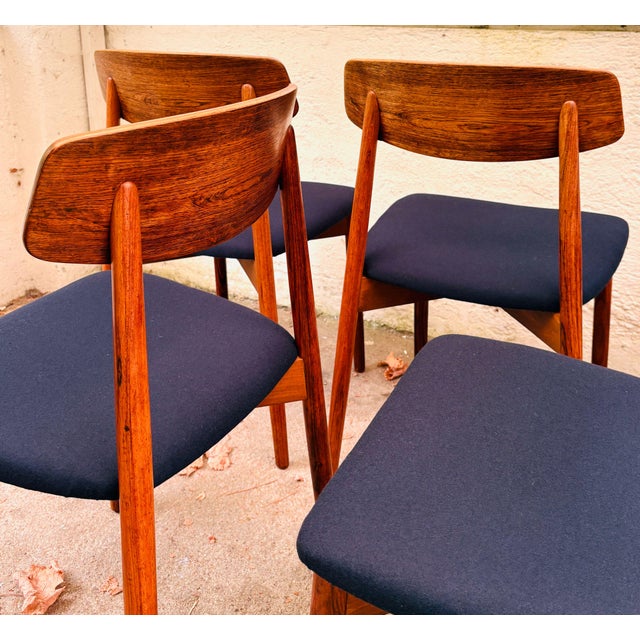 Danish Dining Chairs by Harry Østergaard, 1960s, Set of 6 For Sale - Image 4 of 18