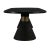 Rishi Black Rope Oval Table For Sale In Los Angeles - Image 6 of 12