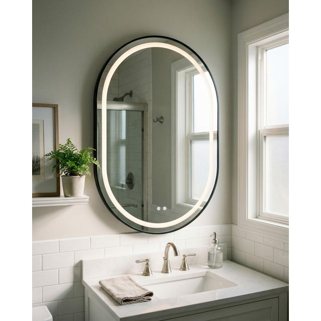 Introducing the Hena Vanity Mirror Wall Decor, a stunning embodiment of minimalist modern design crafted with precision in...